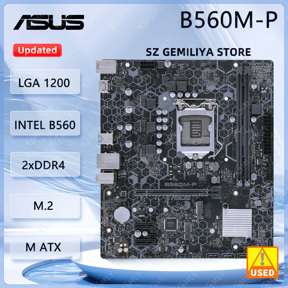 Home Cooking Videos - ASUS B560M-P Motherboard intel B560 LGA1200