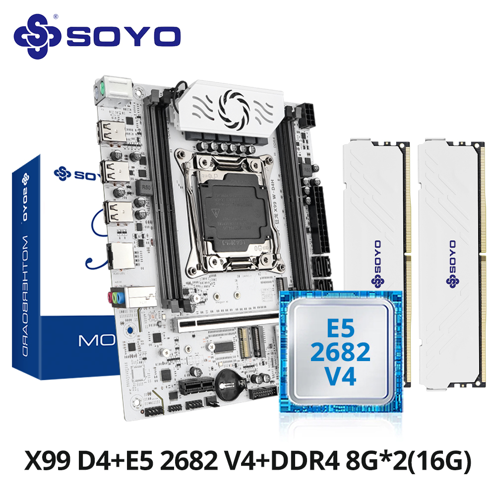Home Cooking Videos - SOYO New X99 Motherboard Set with