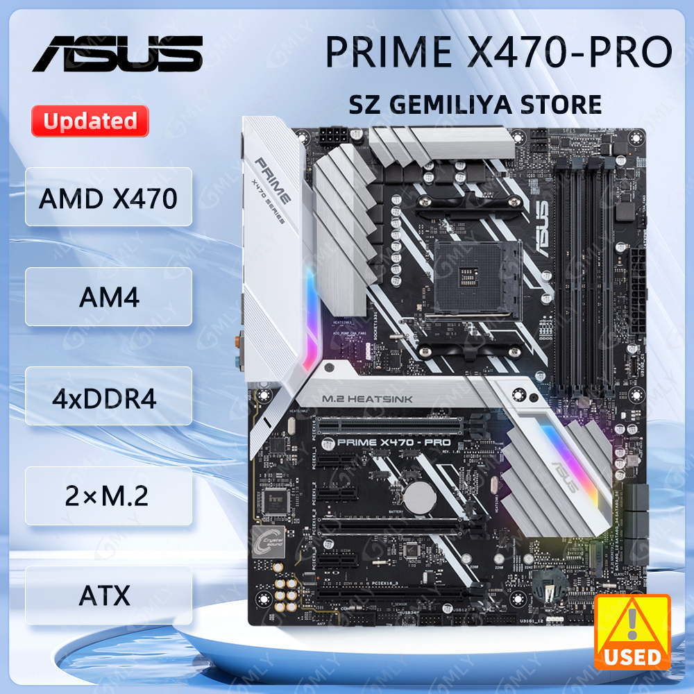 Home Cooking Videos - ASUS PRIME X470-PRO Motherboard AMD X470