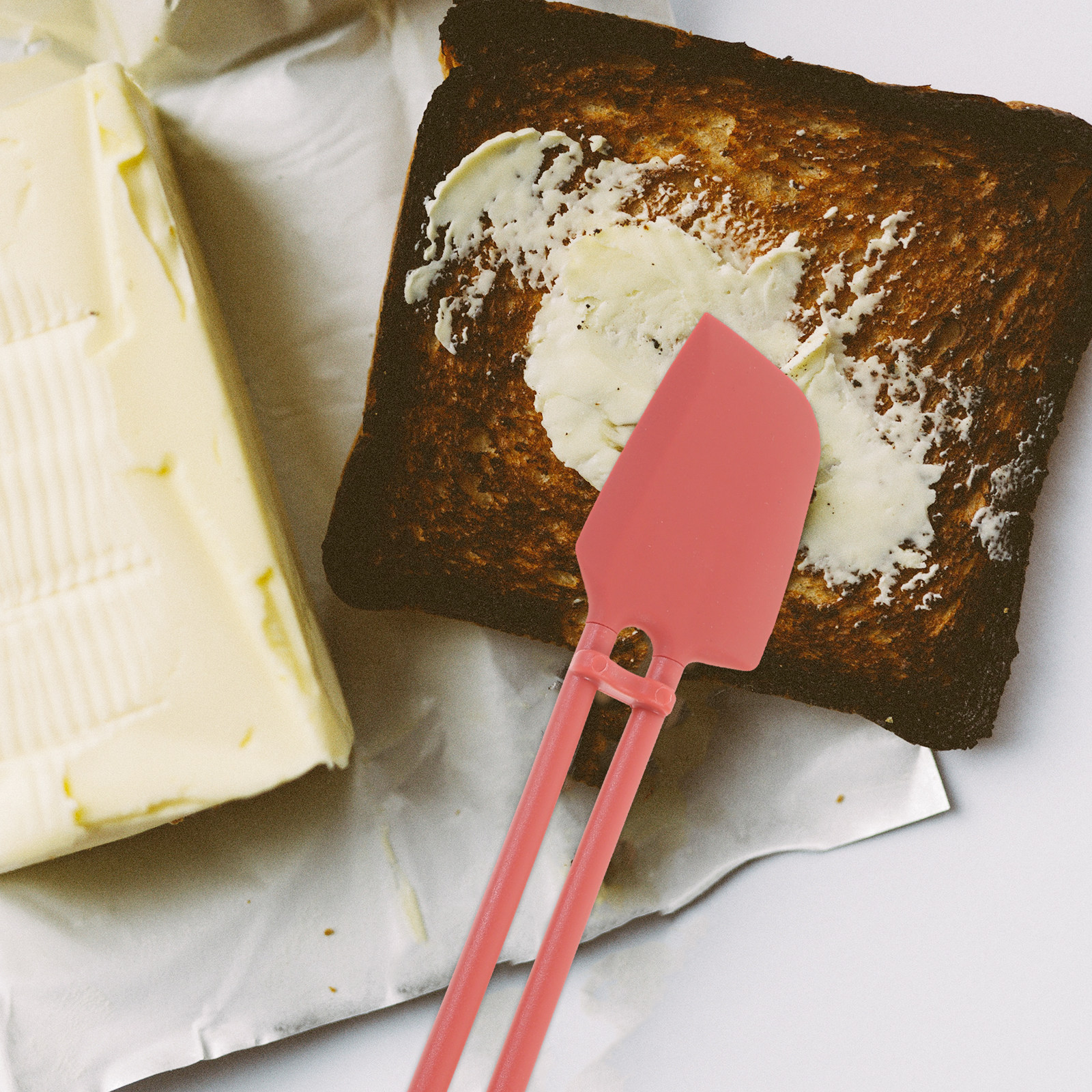 Home Cooking Supplies - 1Pcs Silicone Spatula Non-Stick Baking Supply
