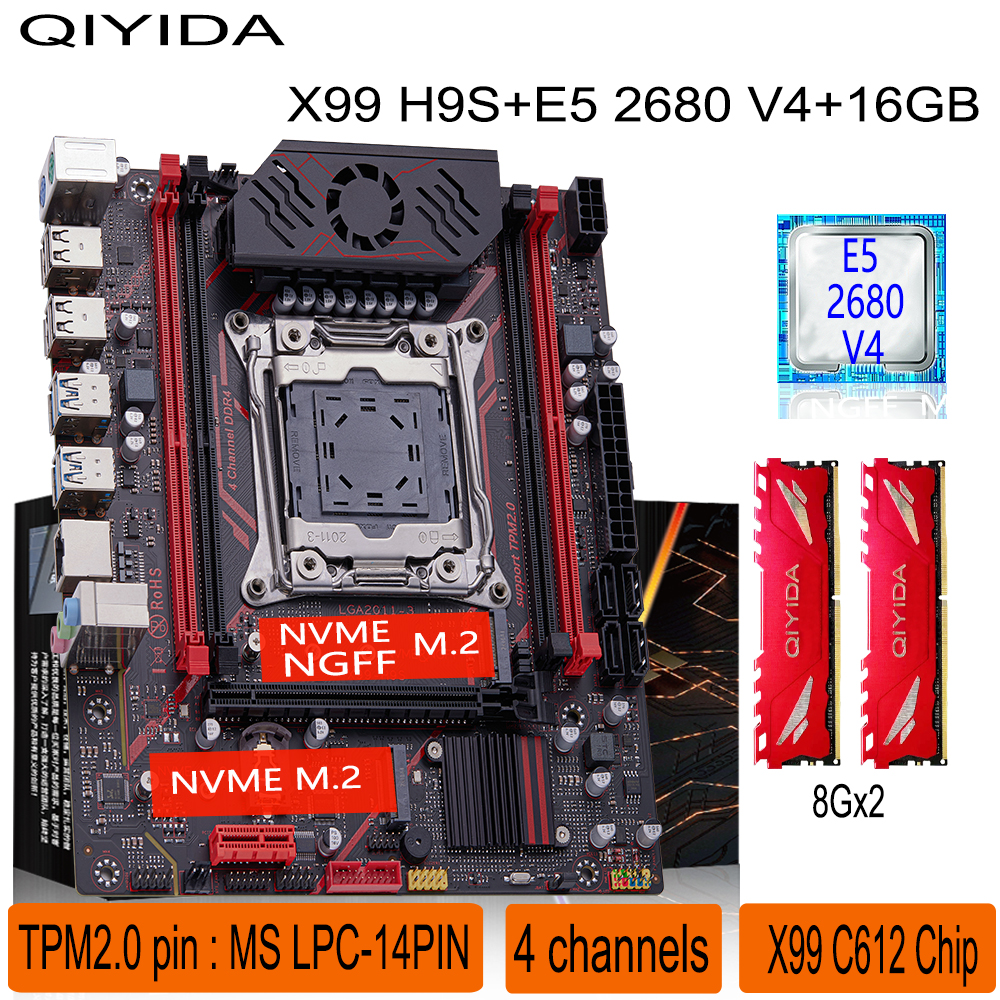 Home Cooking Videos - Qiyida X99 motherboard kit LGA2011 3