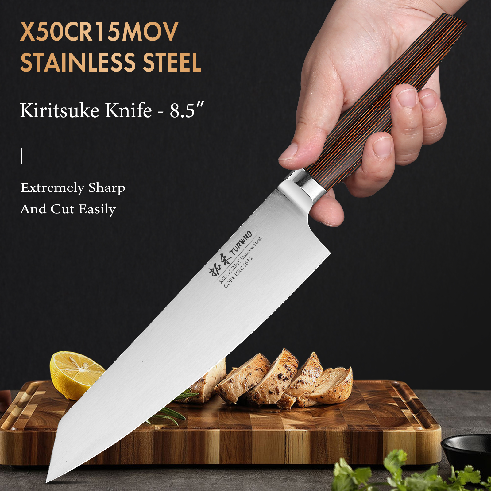 Wok Carbon Steel - TURWHO 8.5