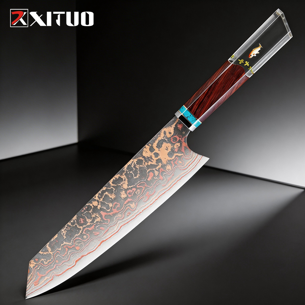 Home Cooking In Japanese - Kiritsuke Chef Knife,8 Inch, 37 Layers