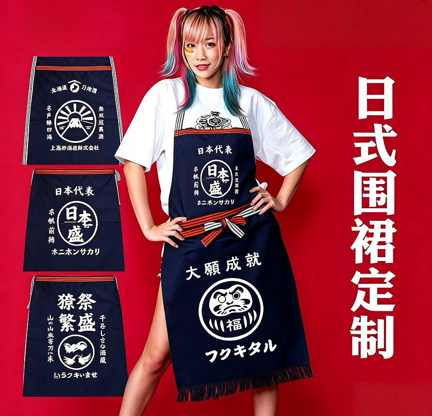 Japanese Style Waist Apron Can – обзор и цена Home Cooking In Japanese