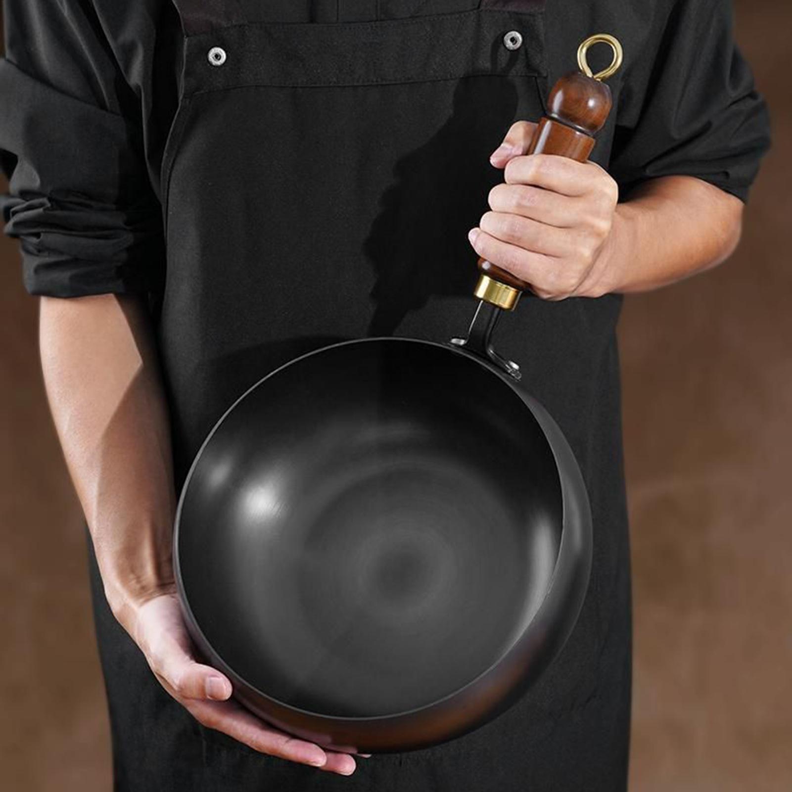 Iron Uncoated Chinese Wok Big  – обзор и цена Home Cooking In Chinese