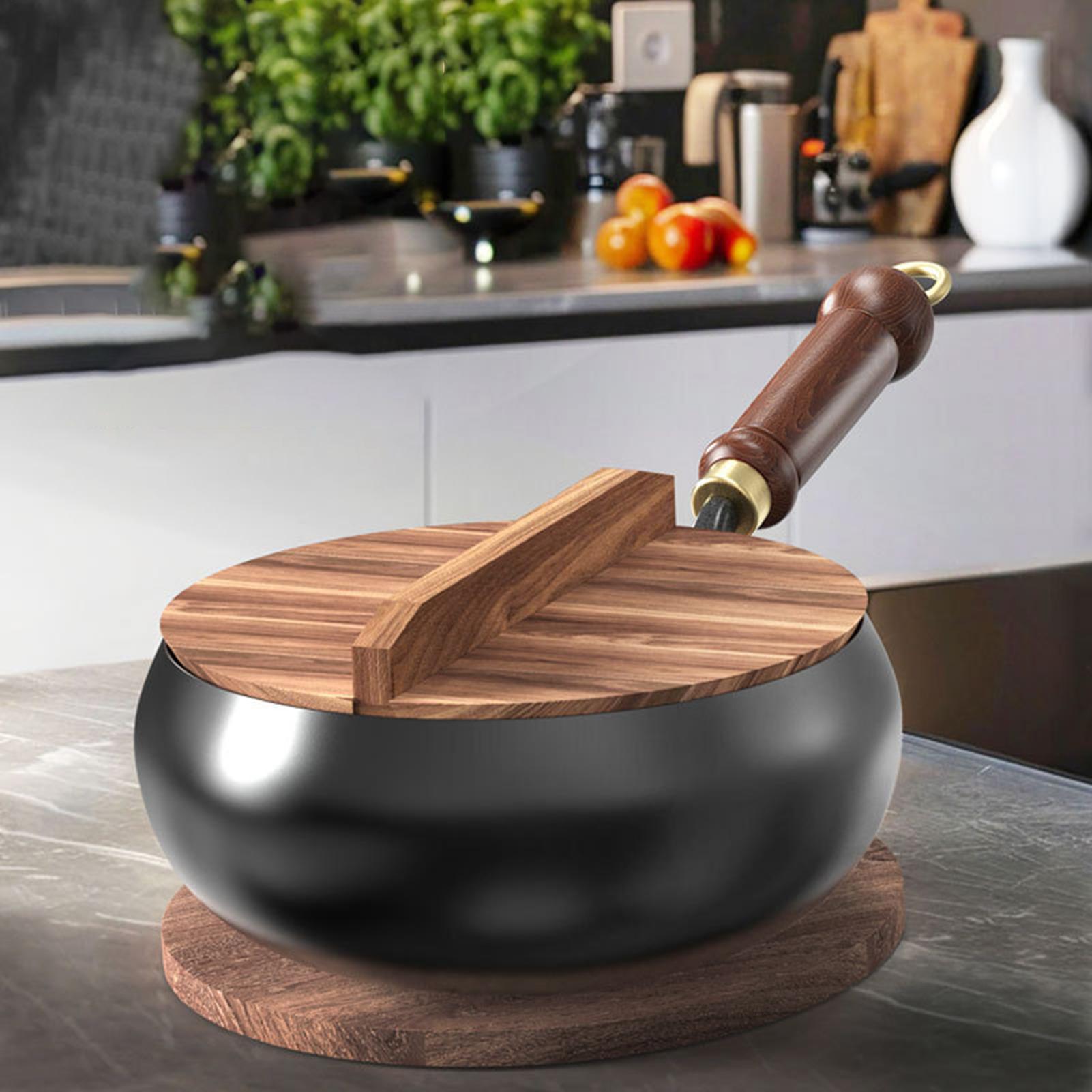 Iron Uncoated Chinese Wok Big  – обзор и цена Home Cooking In Chinese