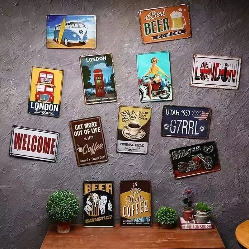 Korean Chef Metal Wall Sign -  – обзор и цена Home Cooking Cafe