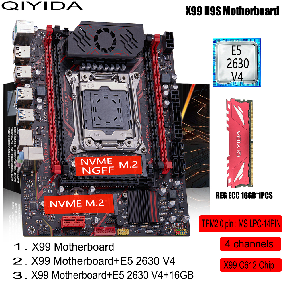 QIYIDA X99 H9S Motherboard Set – обзор и цена Home Cooking Videos