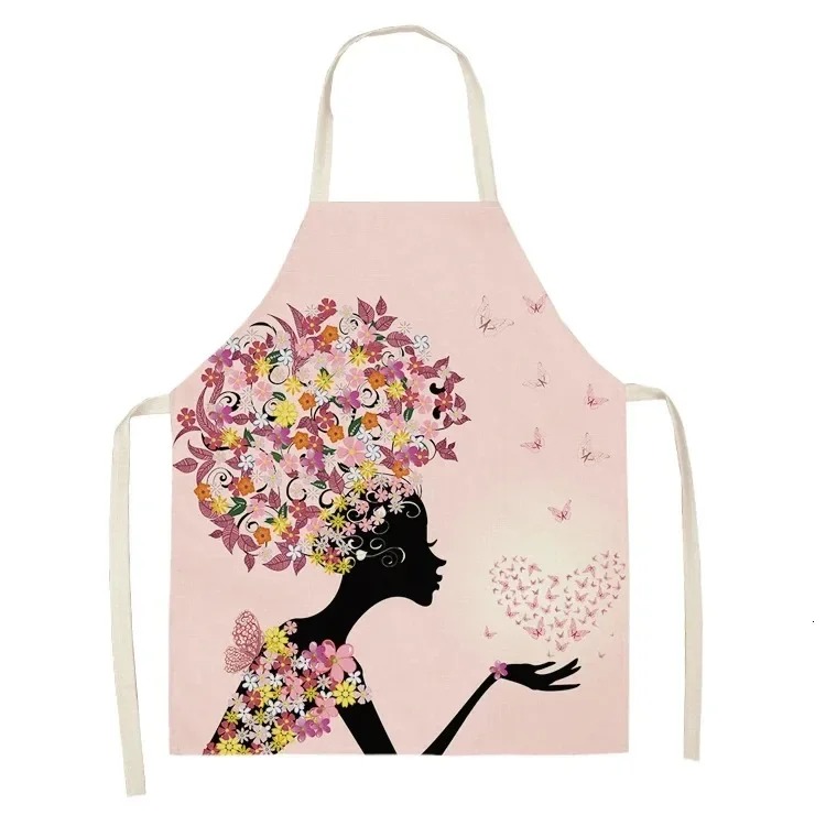 Women Kitchen Apron Floral Gir – обзор и цена Home Cooking Supplies