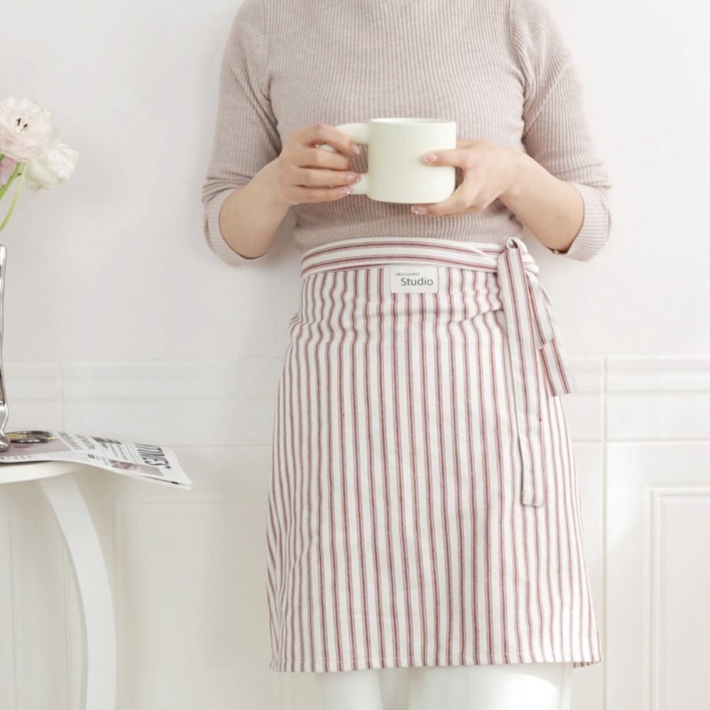 Home Use Cotton Stripe Apron A – обзор и цена Home Cooking Cafe