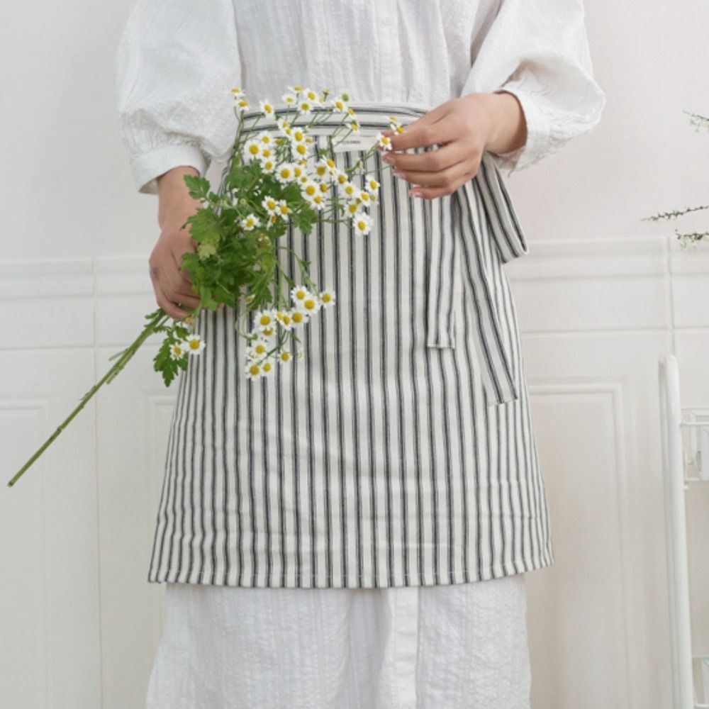 Home Use Cotton Stripe Apron A – обзор и цена Home Cooking Cafe