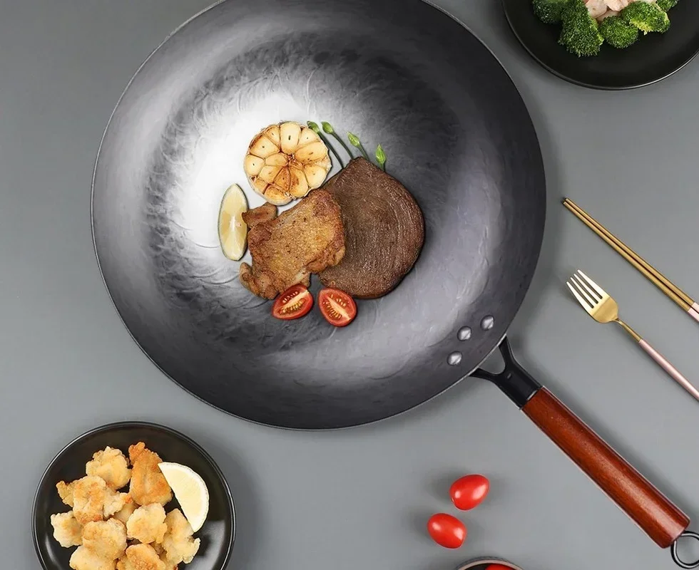 #q ForCraft Wok Flat Hand Hamm – обзор и цена Wok Carbon Steel