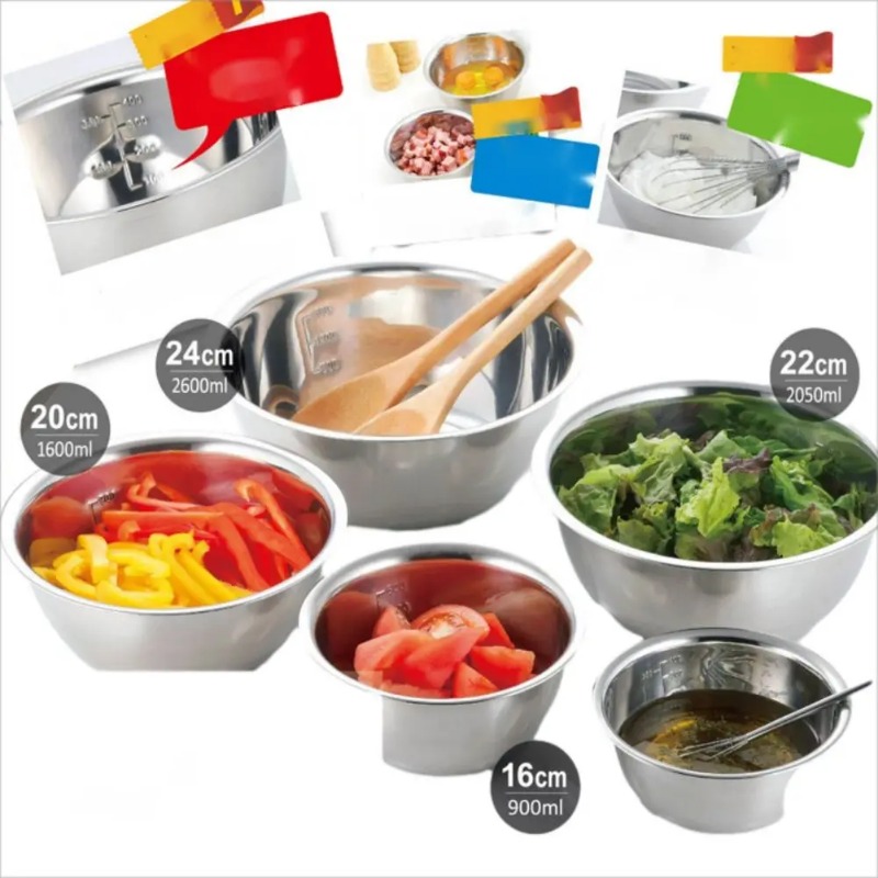 Stainless Steel Mixing Bowls P – обзор и цена Home Cooking Supplies