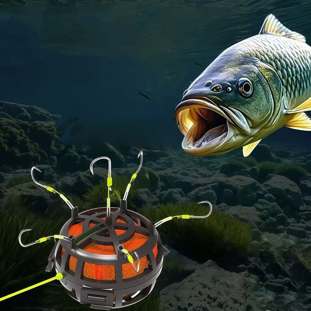 Bottom-casting fish hook, Euro – обзор и цена Wok Carbon Steel