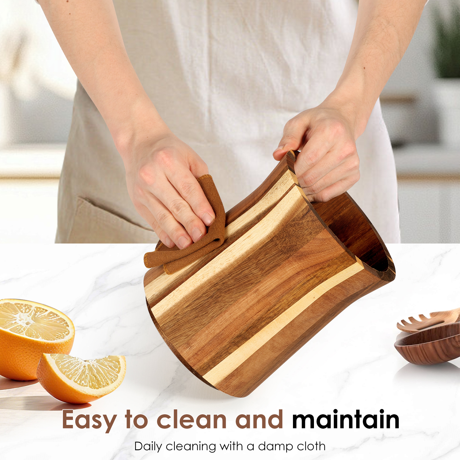 360° Rotating Utensil Holder W – обзор и цена Home Cooking Supplies