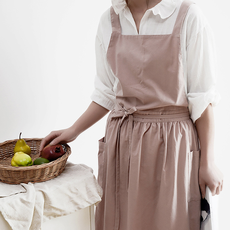 Women Cotton Linen Bib Apron J – обзор и цена Home Cooking In Japanese
