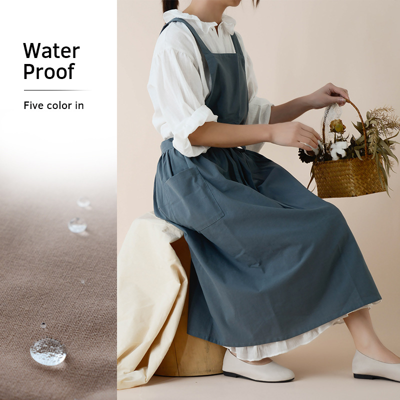 Women Cotton Linen Bib Apron J – обзор и цена Home Cooking In Japanese