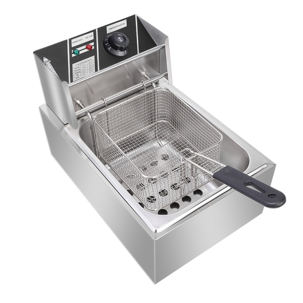 1.59gal Electric Deep Fryer, w – обзор и цена Home Cooking Cafe