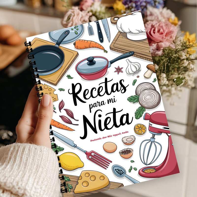A5 Spanish Recipe Notebook, wi – обзор и цена Home Cooking Recipe