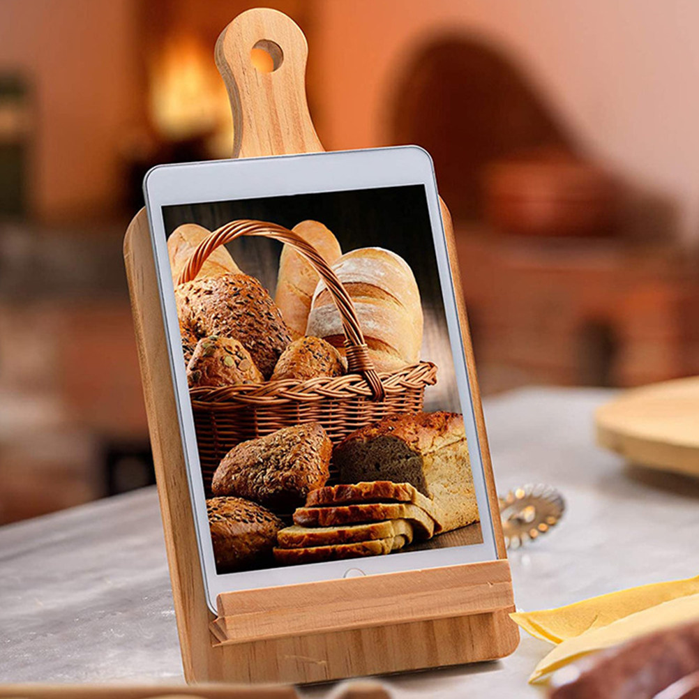 Wooden Recipe Book Stand for K – обзор и цена Home Cooking Recipe