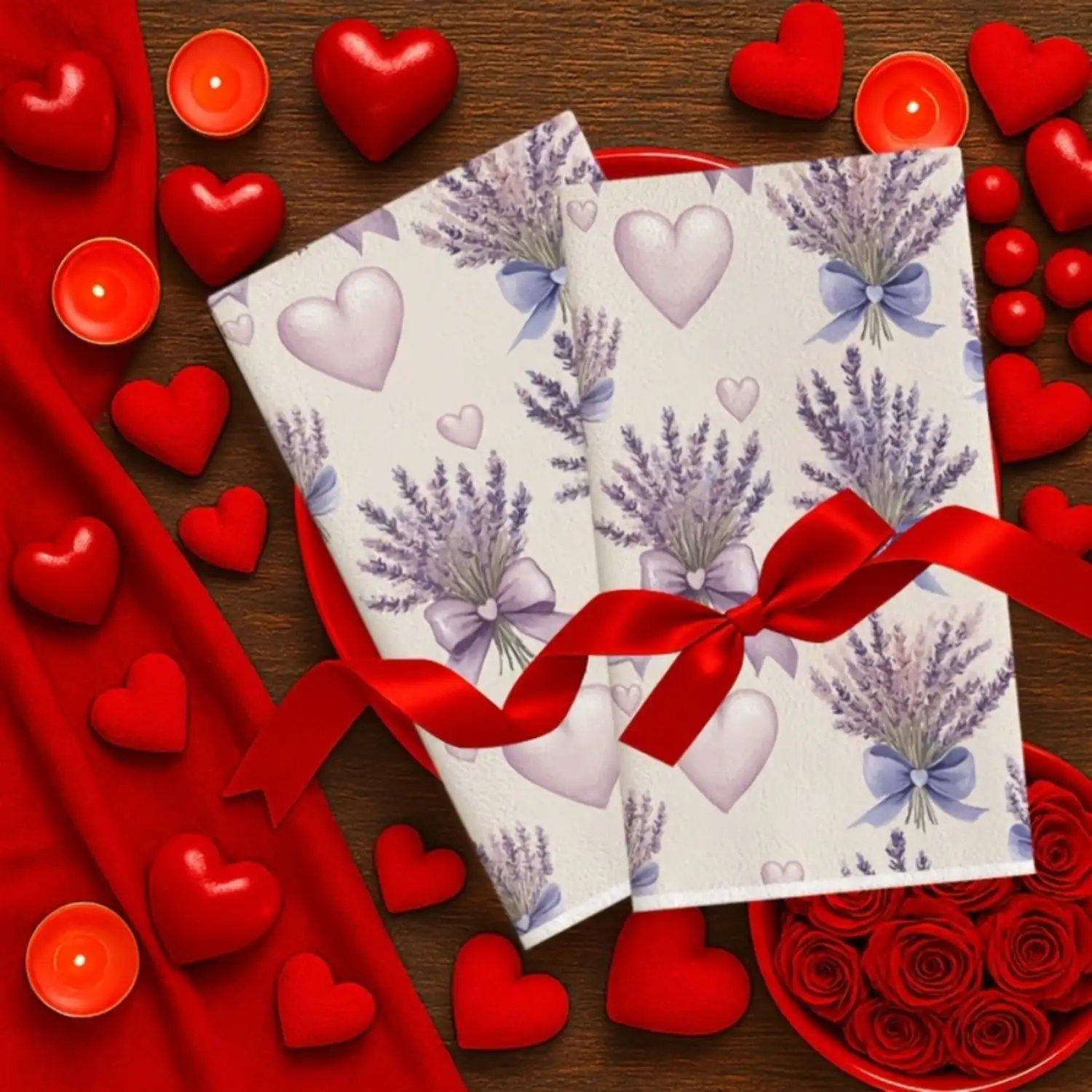 2pcs Valentine's Day Lavender  – обзор и цена Home Cooking Supplies