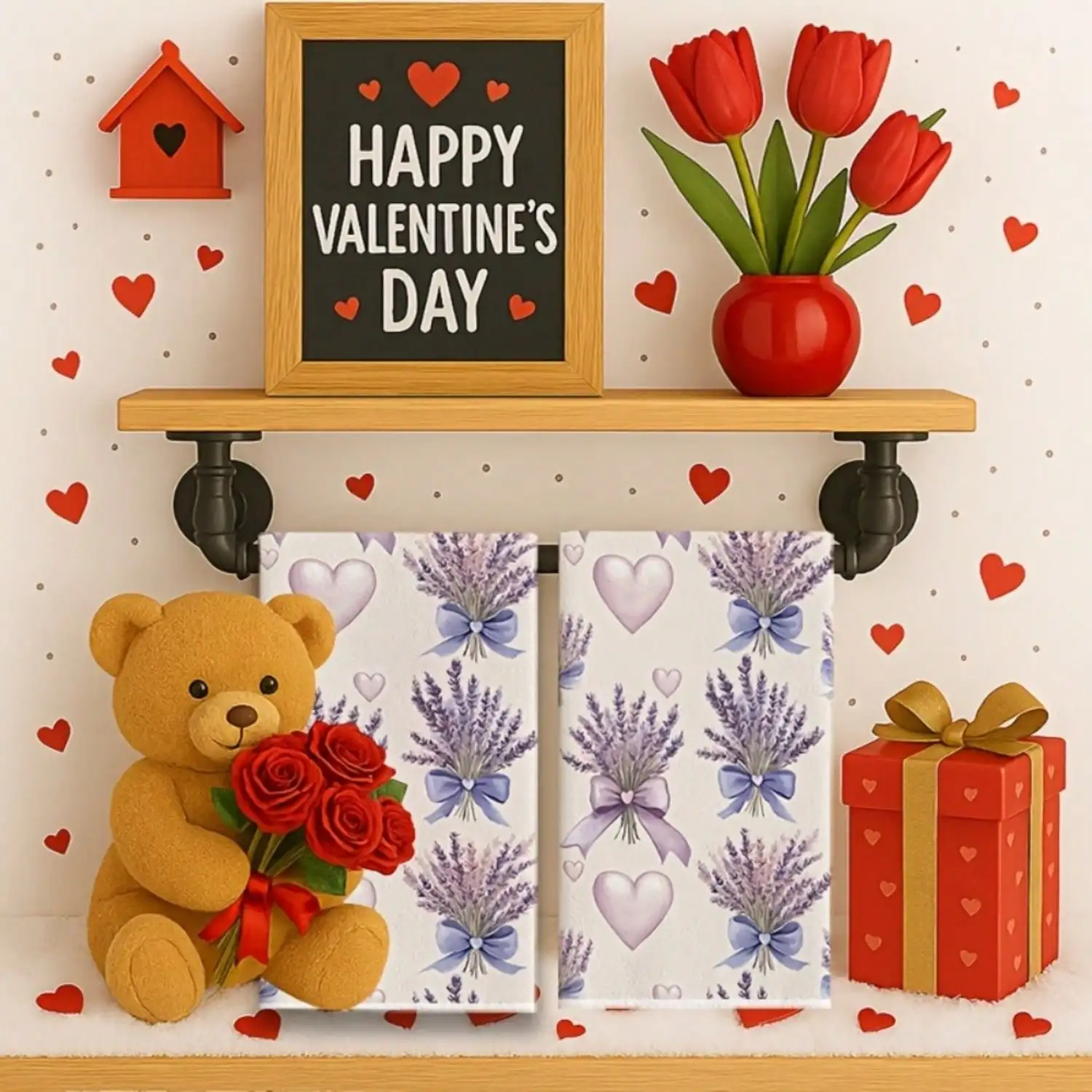2pcs Valentine's Day Lavender  – обзор и цена Home Cooking Supplies