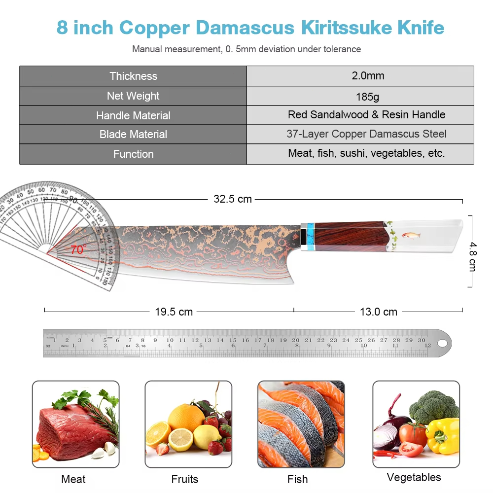 Kiritsuke Chef Knife,8 Inch, 3 – обзор и цена Home Cooking In Japanese
