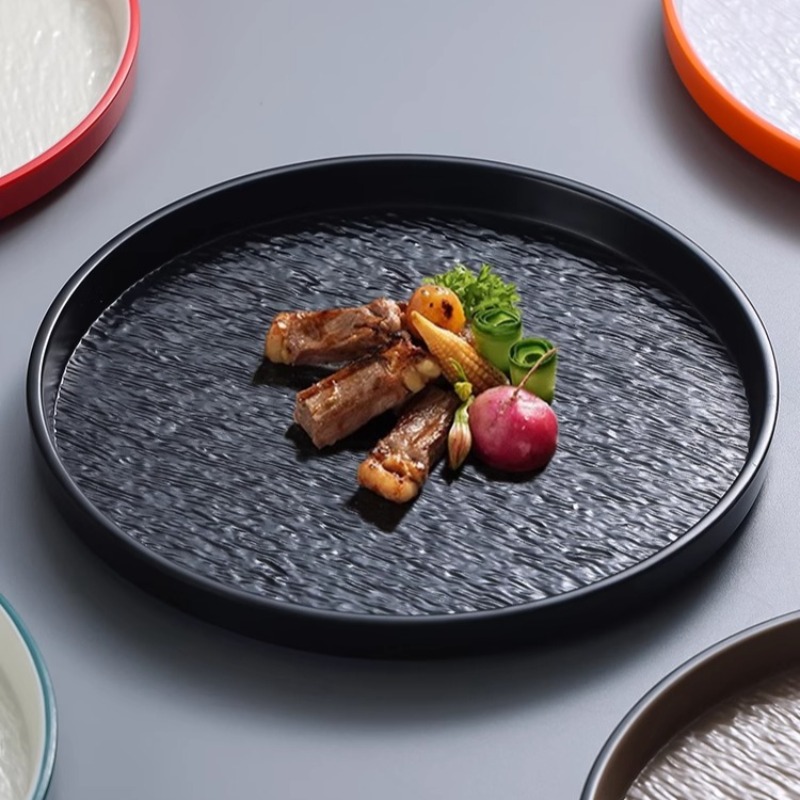 Modern Round Stone Melamine St – обзор и цена Home Cooking In Japanese