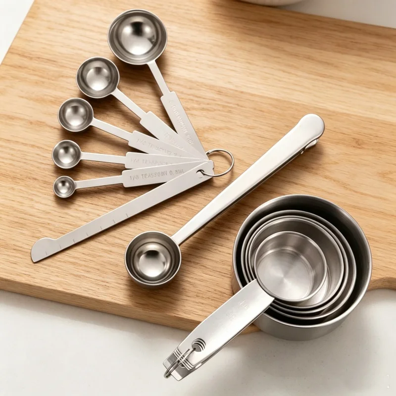 Stackable Stainless Steel Meas – обзор и цена Home Cooking Supplies